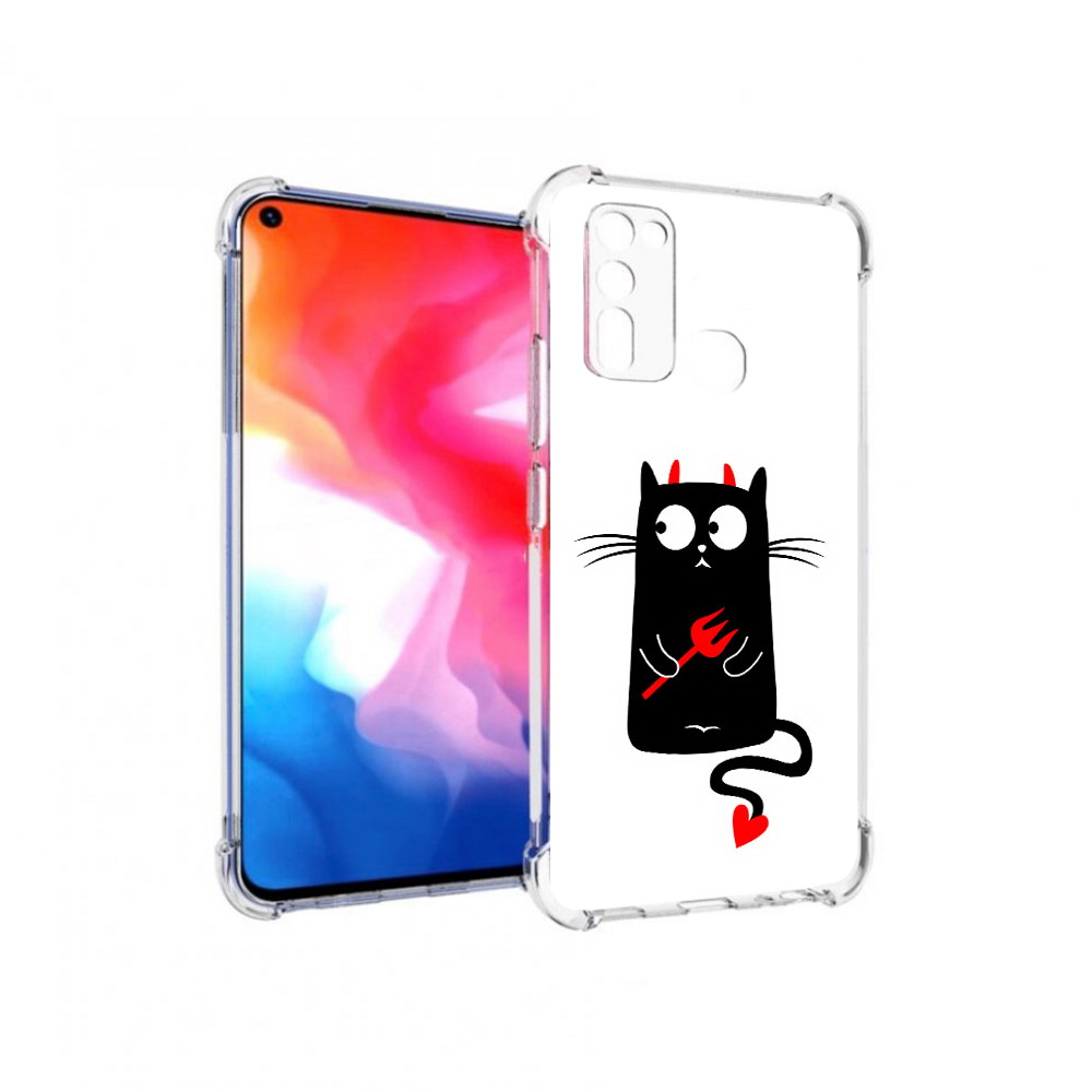 

Чехол MyPads Tocco для Vivo Y50 Кот демон (PT226982.418.97), Прозрачный, Tocco