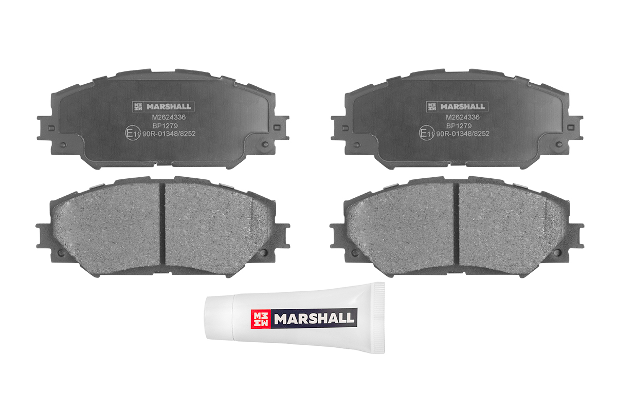 

Тормозные колодки MARSHALL Autoparts передние дисковые M2624336, M2624336
