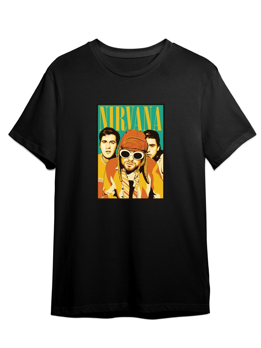 

Футболка унисекс СувенирShop Nirvana/Нирвана/Кобейн 3 черная 4XL (60-62), Черный, "Nirvana/Нирвана/Кобейн" 3