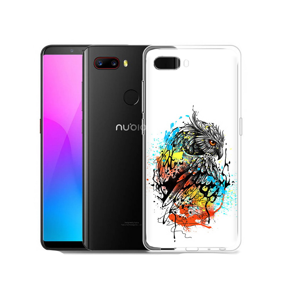 

Чехол MyPads Tocco для ZTE Nubia Z18 Творческая сова (PT115657.463.170), Прозрачный, Tocco