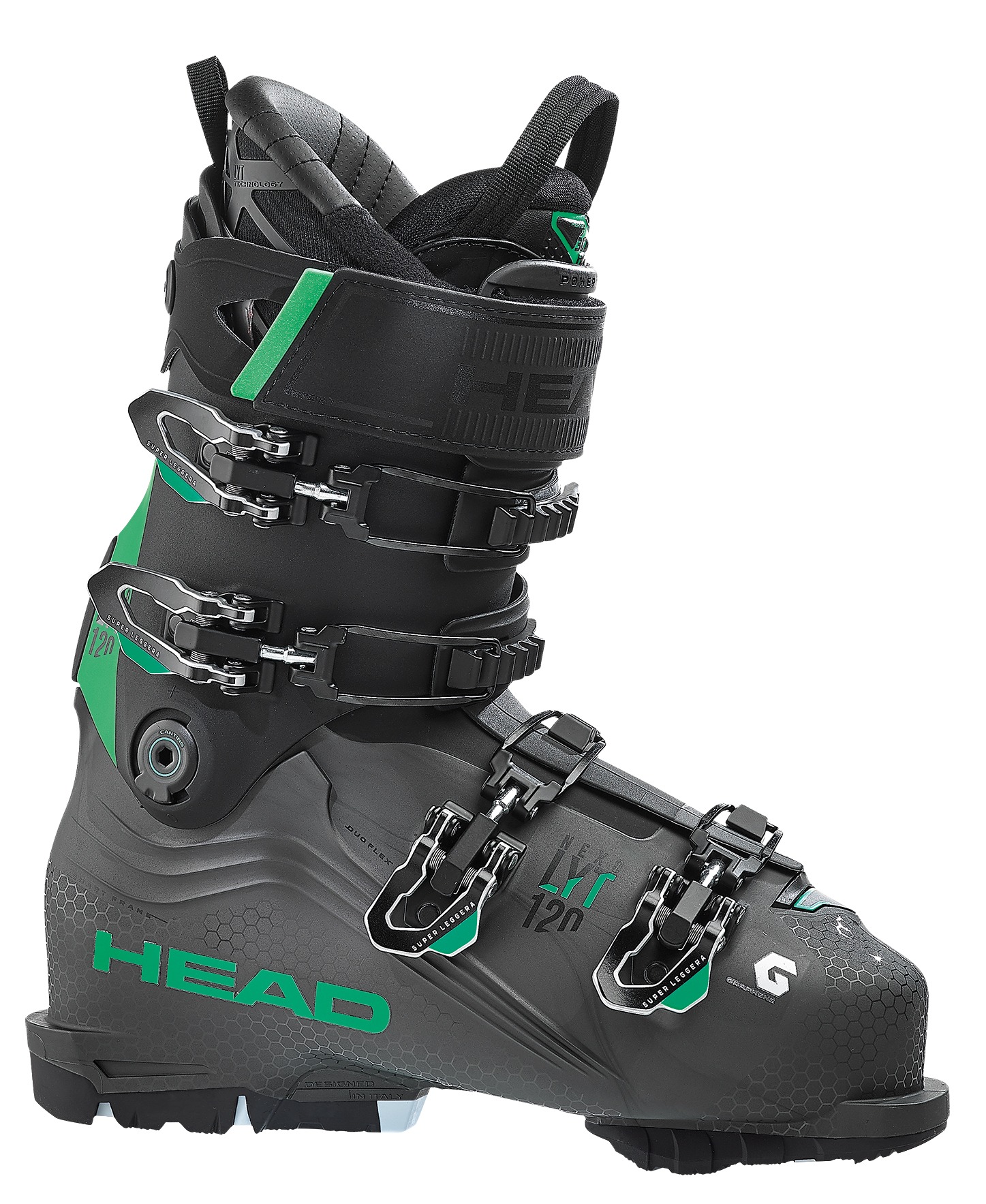 

Горнолыжные Ботинки Head Nexo Lyt 120 Gw Anthracite-Green (См:29,5), Nexo Lyt 120 Gw