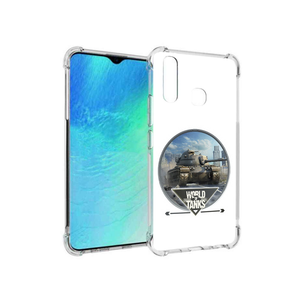 

Чехол MyPads Tocco для Vivo Y19 Мир танков (PT140444.419.119), Прозрачный, Tocco