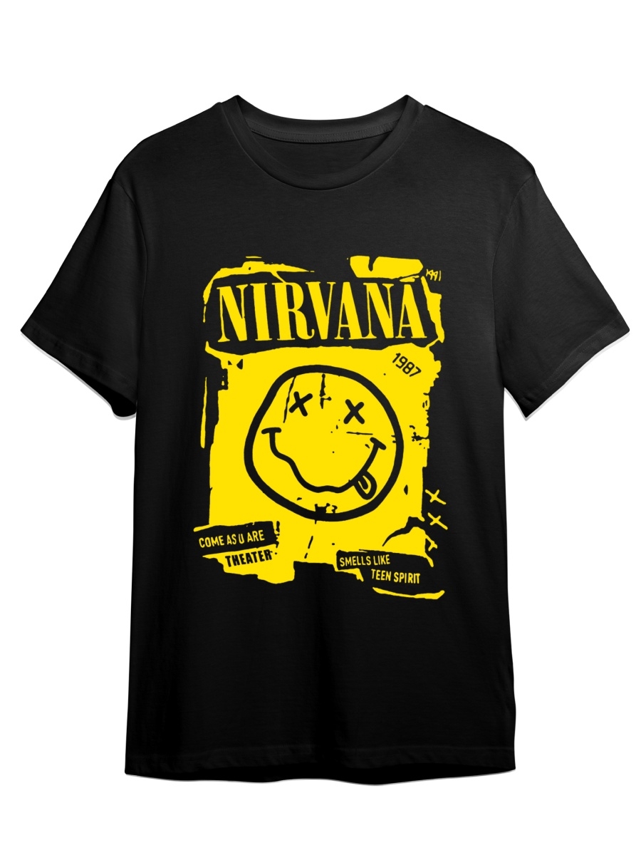 

Футболка унисекс СувенирShop Nirvana/Нирвана/Кобейн 5 черная L (48-50), Черный, "Nirvana/Нирвана/Кобейн" 5