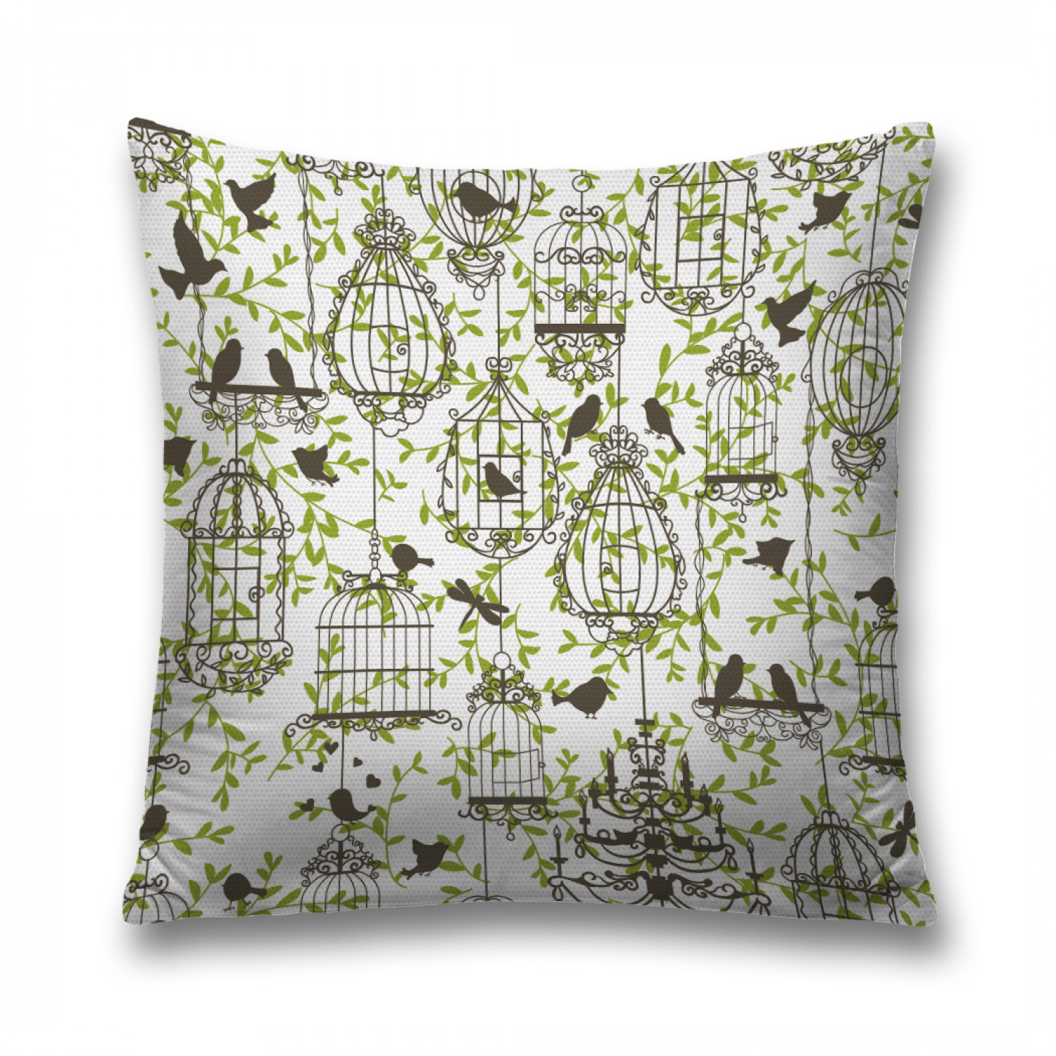 

Наволочка декоративная JoyArty "Поющие канарейки" на молнии, 45x45 см, Поющие канарейки