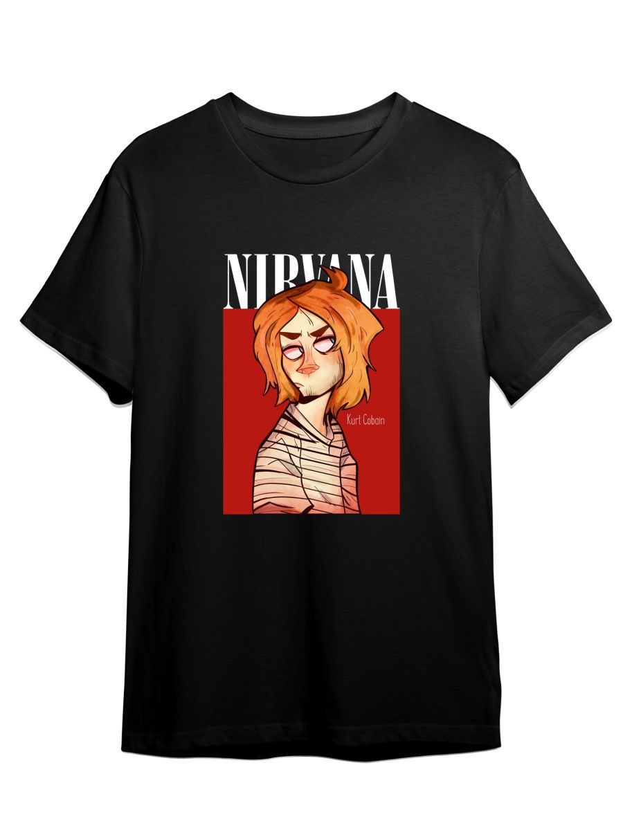

Футболка унисекс СувенирShop Nirvana/Нирвана/Кобейн 6 черная XS (42-44), Черный, "Nirvana/Нирвана/Кобейн" 6