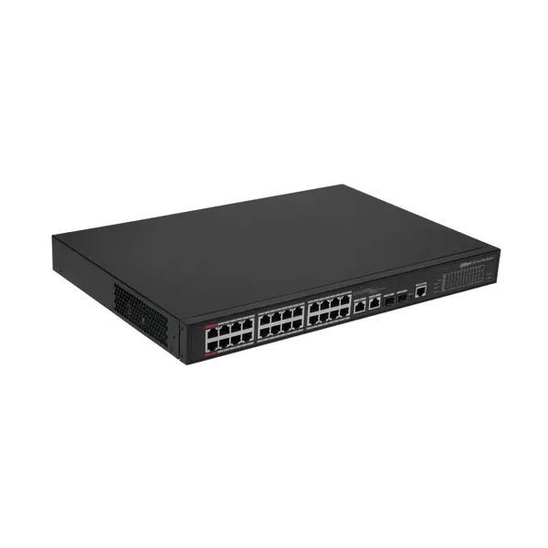 

Коммутатор Dahua DH-PFS4226-24ET-360 черный, DH-PFS4226-24ET-360