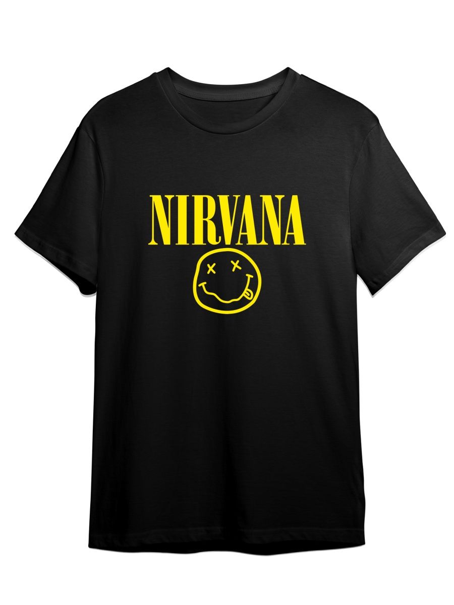 

Футболка унисекс СувенирShop Nirvana/Нирвана/Кобейн 7NY1 черная S (44-46), Черный, "Nirvana/Нирвана/Кобейн" 7NY1