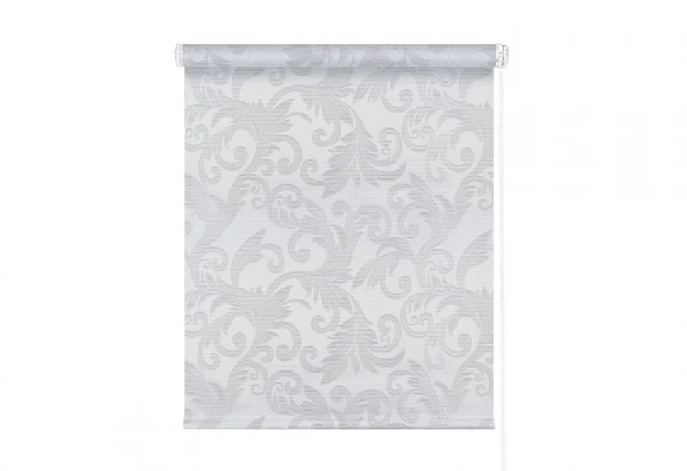 Штора рулонная Севилия серебро 61,5x175 см
