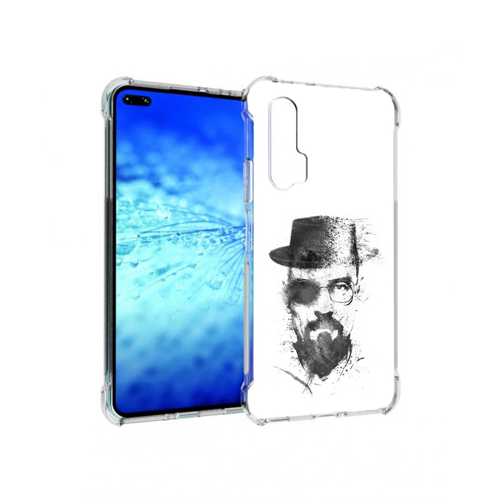 

Чехол MyPads Tocco для Huawei View 30 Pro загадочный человек (PT145237.17.347), Прозрачный, Tocco
