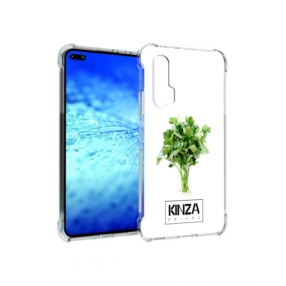 

Чехол MyPads Tocco для Huawei View 30 Pro Бренд Кинза (PT145237.17.35), Прозрачный, Tocco