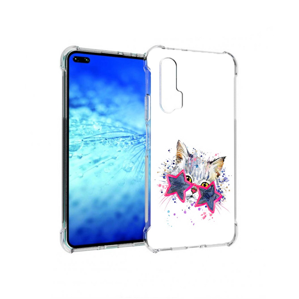 

Чехол MyPads Tocco для Huawei View 30 Pro звездные очки (PT145237.17.353), Прозрачный, Tocco