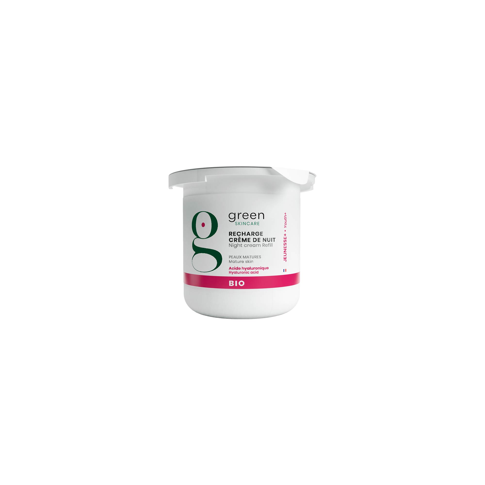 

Ночной крем GREEN SKINCARE YOUTH+ против морщин (сменный блок) 50 мл