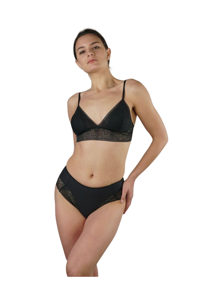 

Трусы женские Janira 36903 Finesse черные XXL, Черный, 36903 Finesse