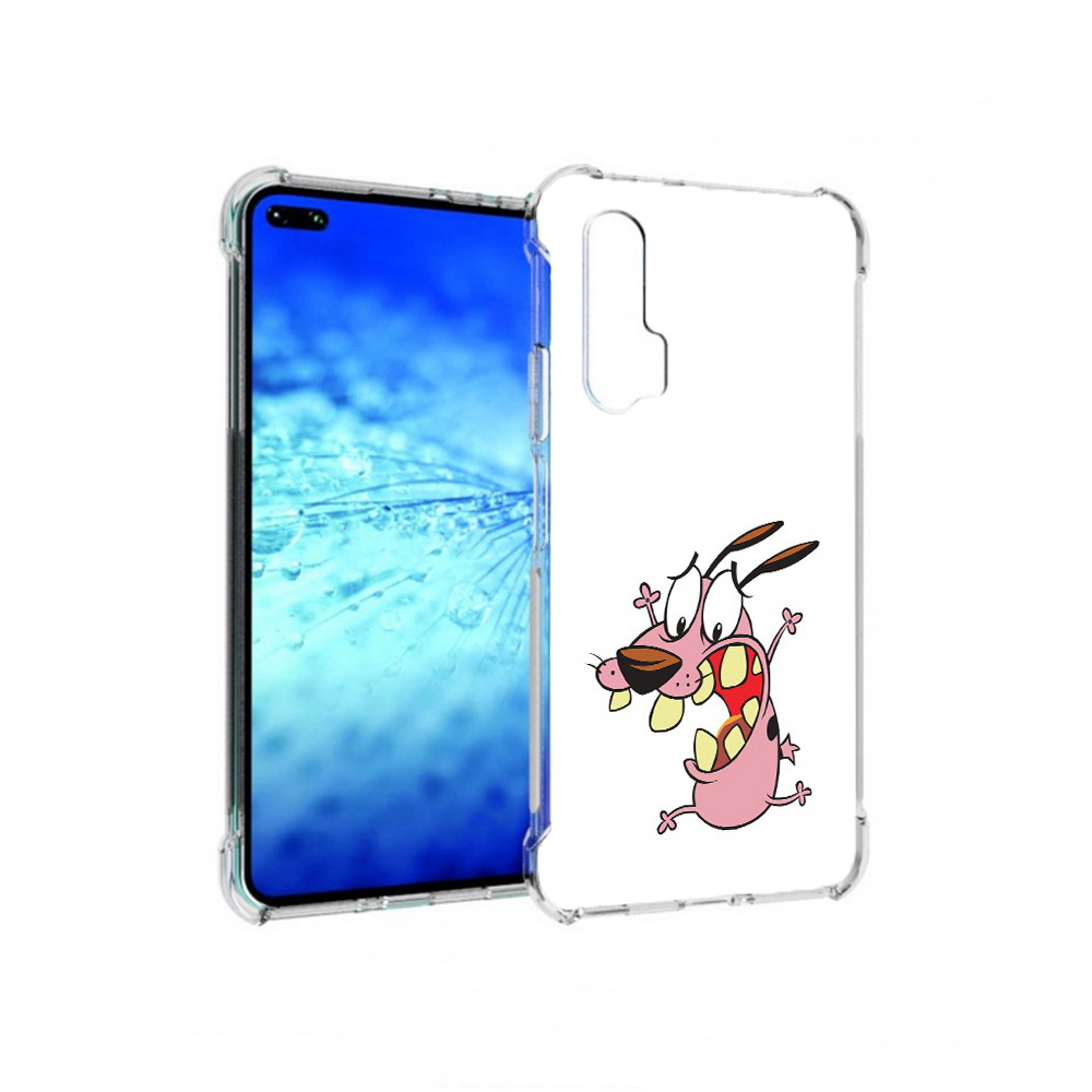 

Чехол MyPads Tocco для Huawei View 30 Pro зубастый бобик (PT145237.17.371), Прозрачный, Tocco