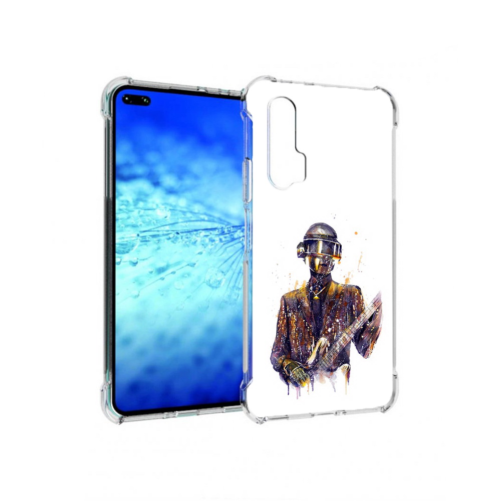 

Чехол MyPads Tocco для Huawei View 30 Pro космо-гитарист (PT145237.17.392), Прозрачный, Tocco