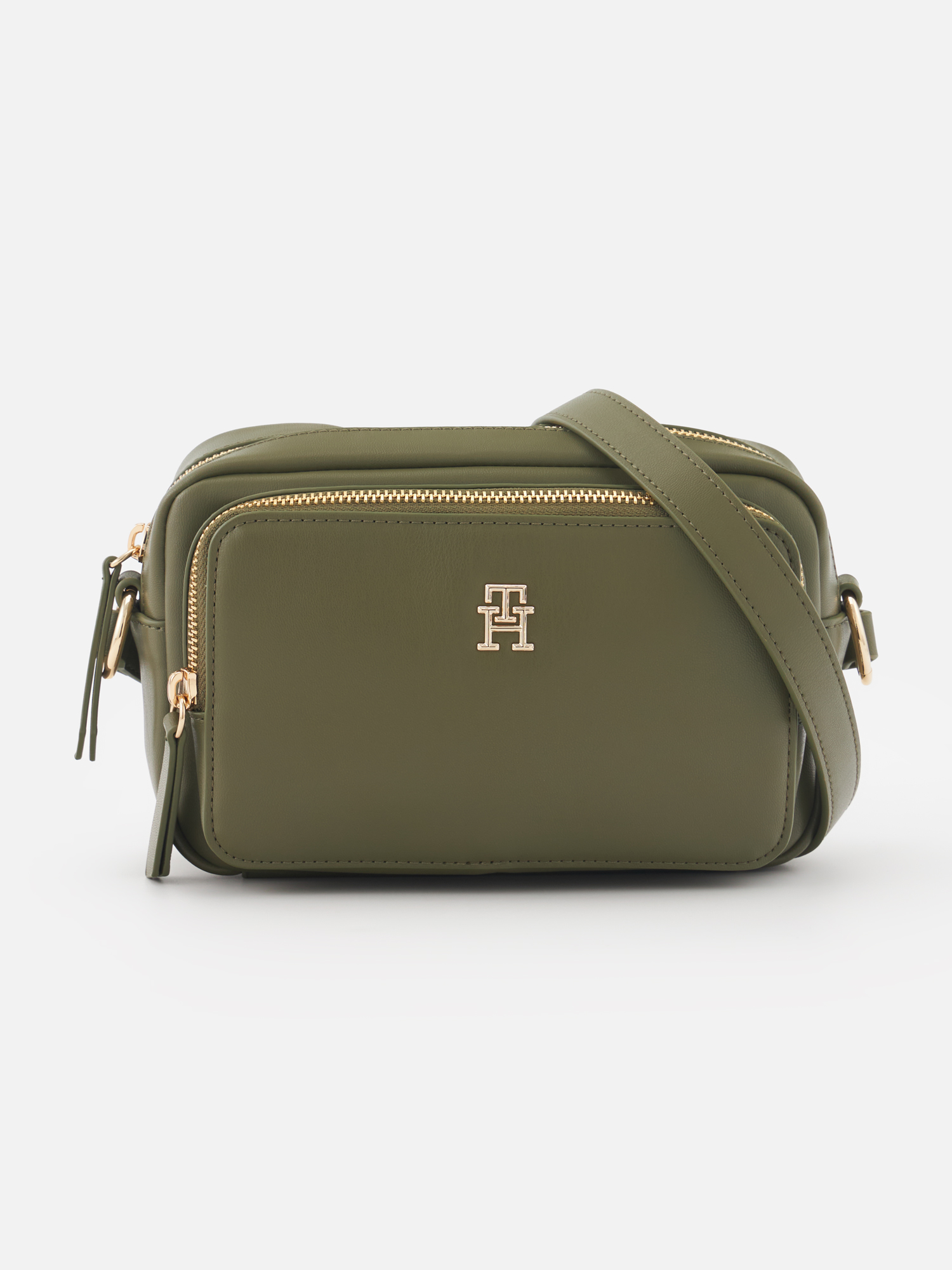 Сумка женская Tommy Hilfiger Soft Utility Camera Bag Pu зеленая TOMMY HILFIGER зеленый