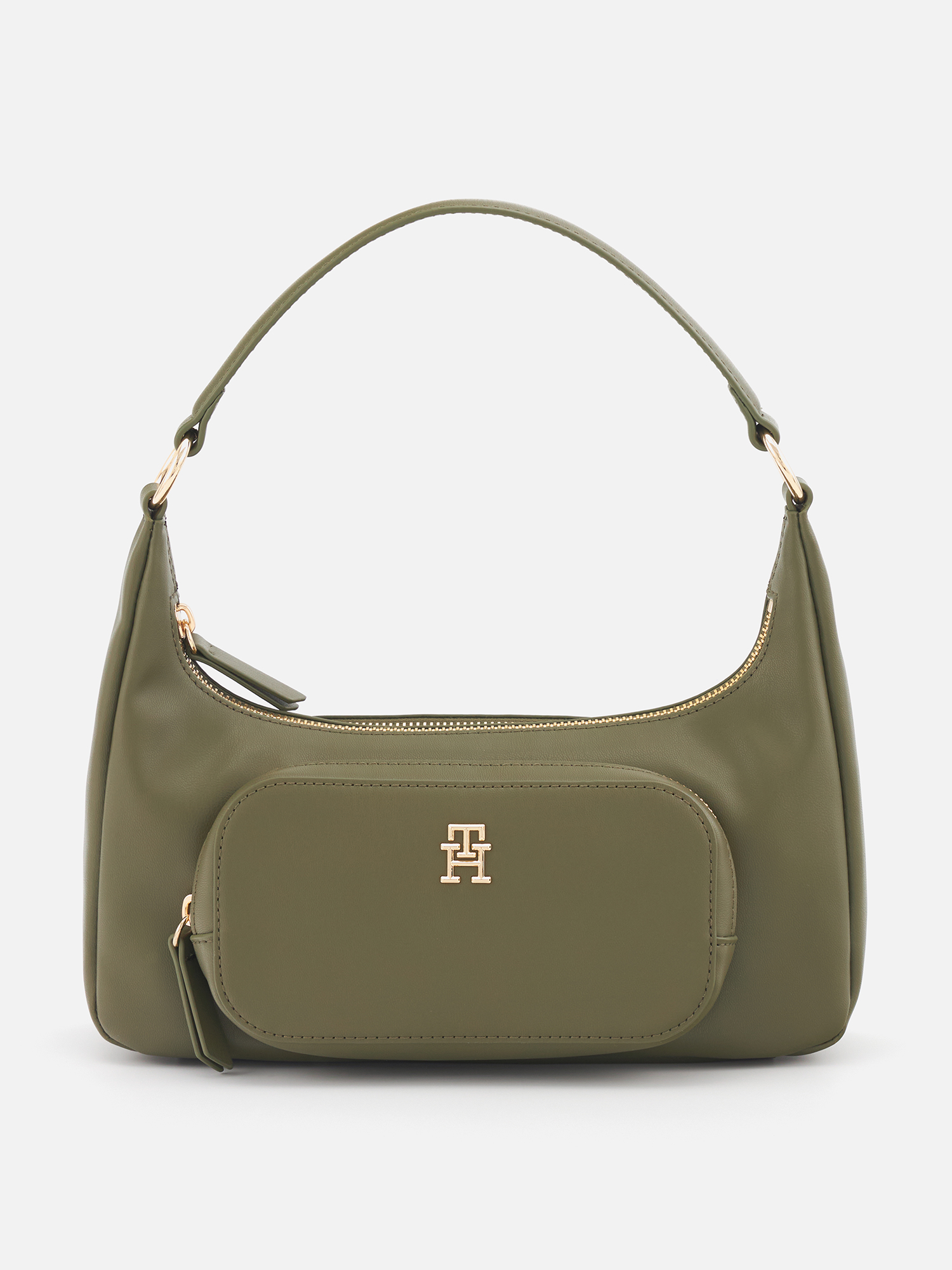 Сумка женская Tommy Hilfiger Soft Utility Shoulder Bag Pu зеленая