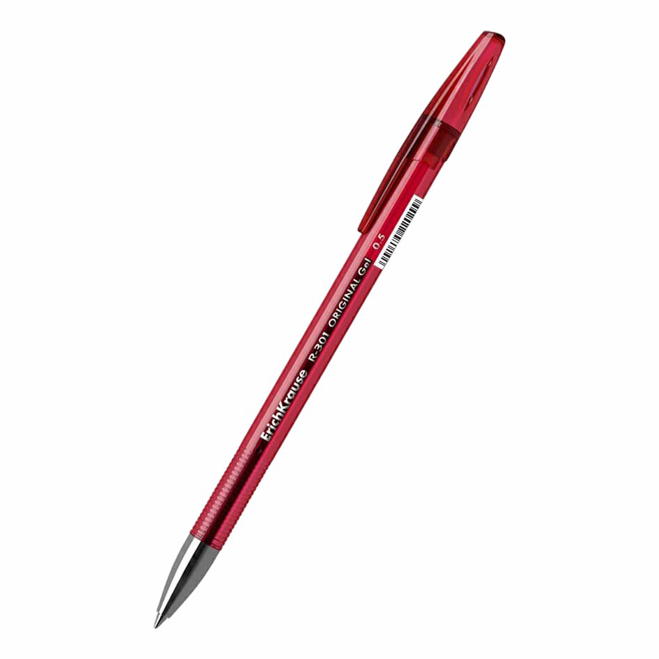 

Ручка гелевая ErichKrause Original Gel Stick красная 0,5 мм