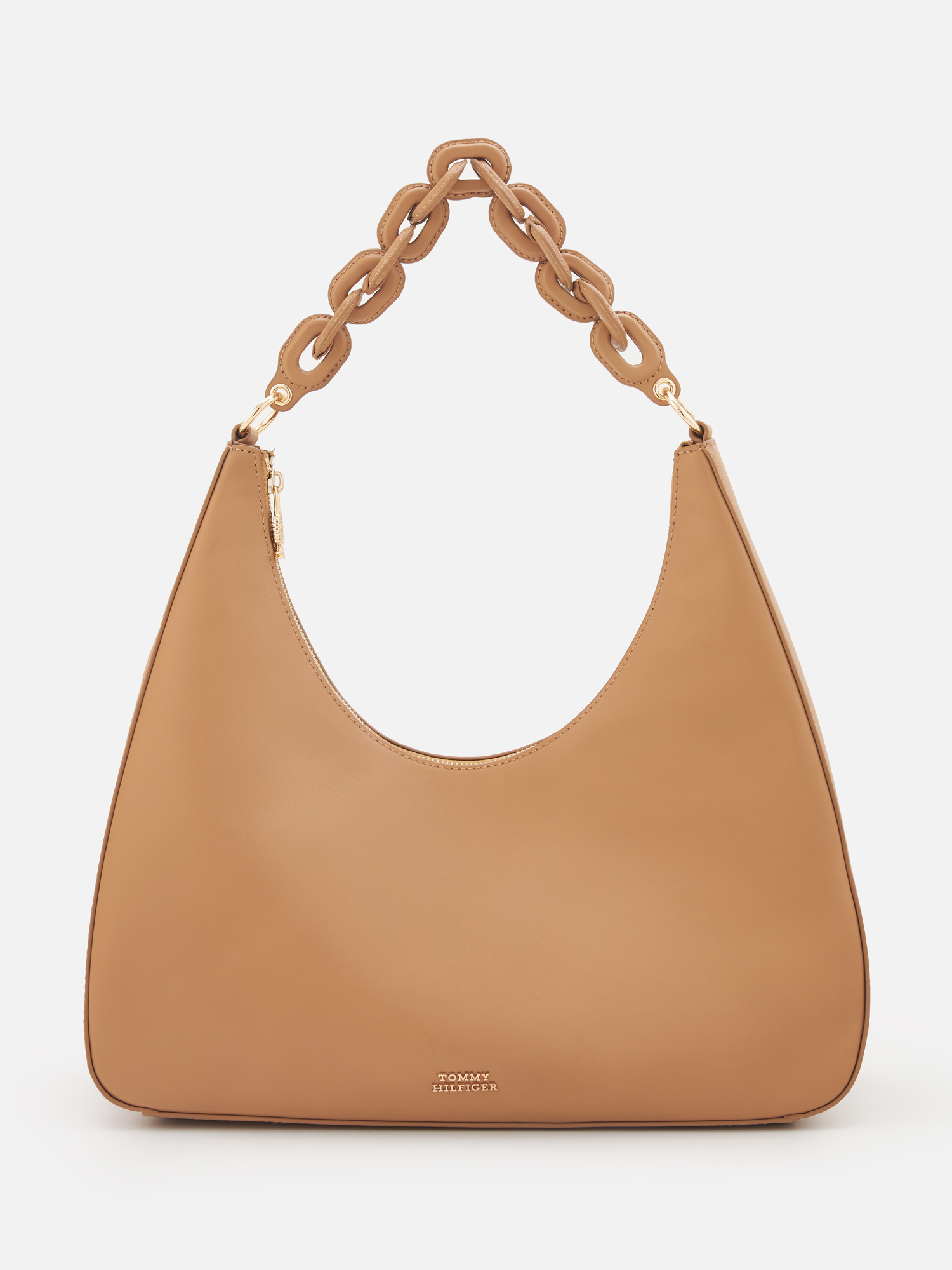 Сумка женская Tommy Hilfiger Leather Hobo хаки