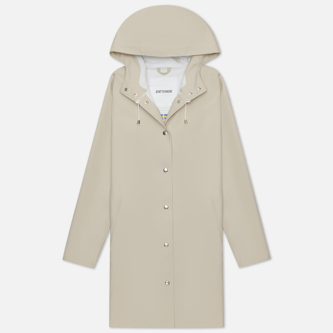 

Женская куртка дождевик Stutterheim Mosebacke бежевый, Размер S, Mosebacke