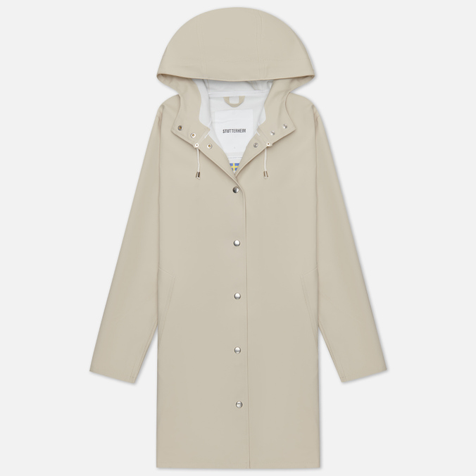 Женская куртка дождевик Stutterheim Mosebacke бежевый, Размер S