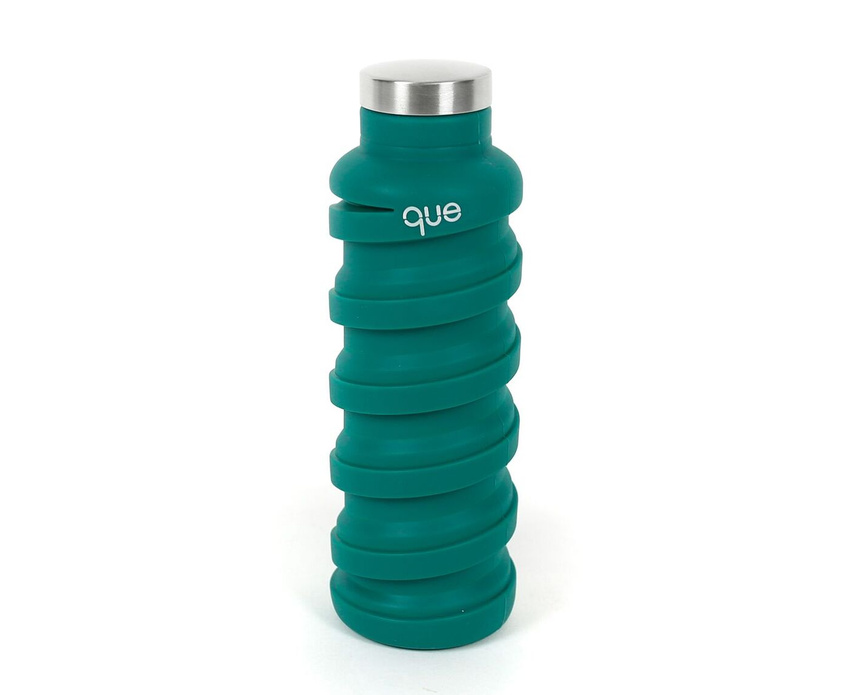 Бутылка для воды складная Que The Collapsible Bottle 592 мл Forest Green