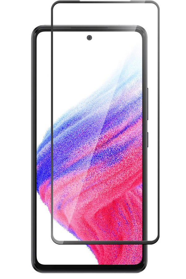 

Стекло защитное BoraSCO Full Glue для Samsung Galaxy A53 черная рамка