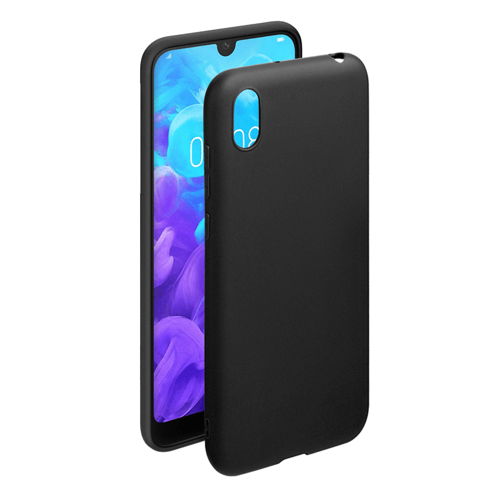 

Чехол Deppa Gel Color Case для Huawei Y5 (2019) черный PET белый 87149