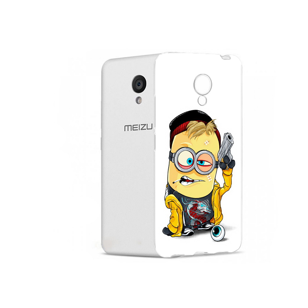 

Чехол MyPads Tocco для Meizu M5 миньон бандит (PT62224.82.475), Прозрачный, Tocco