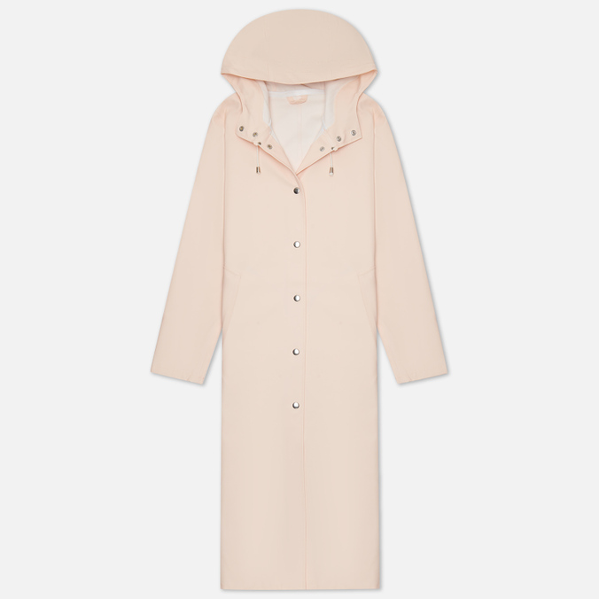 

Женская куртка дождевик Stutterheim Mosebacke Long розовый, Размер L, Mosebacke Long