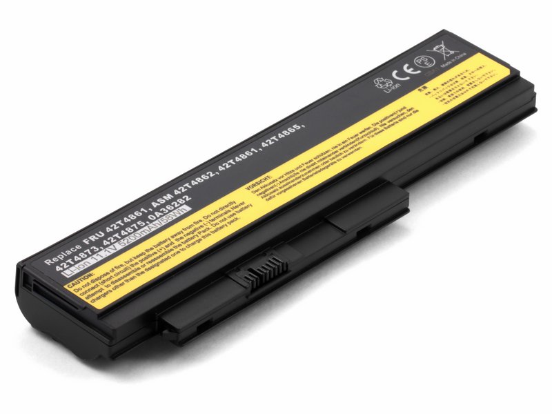 фото Аккумулятор для lenovo (0a36282, 42t4862, 42t4901) 5200mah sino power