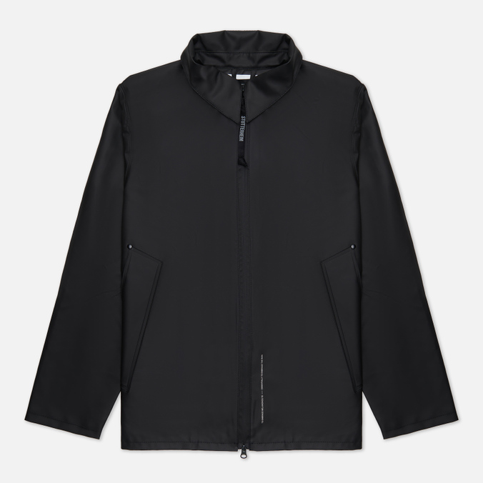 Мужская куртка дождевик Stutterheim Notting Hill Lightweight чёрный, Размер S