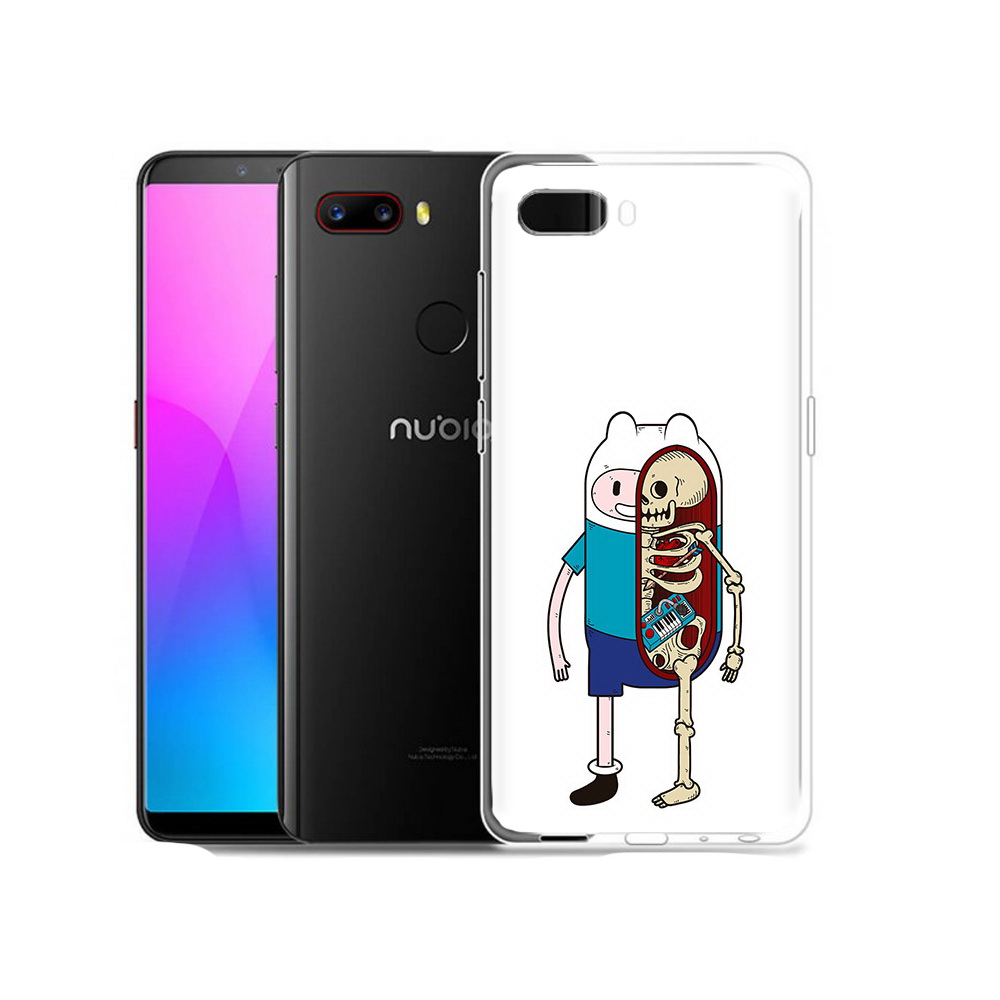 Чехол MyPads Tocco для ZTE Nubia Z18 Финн скелет (PT115657.463.187)