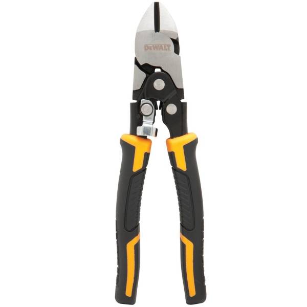 Кусачки диагональные DeWalt COMPOUND ACTION DWHT0-70275, 190 мм.