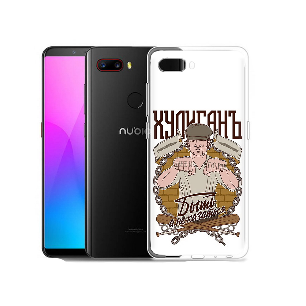 

Чехол MyPads Tocco для ZTE Nubia Z18 Хулиган (PT115657.463.192), Прозрачный, Tocco
