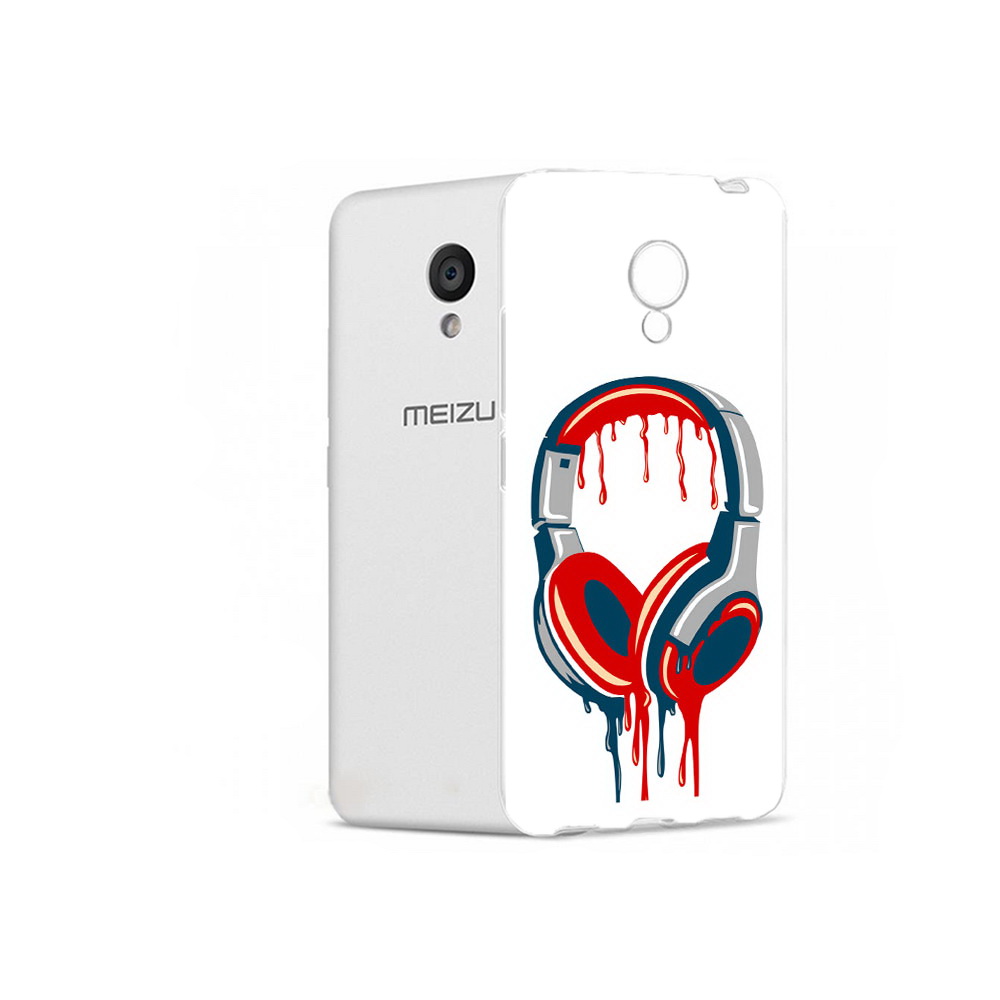 

Чехол MyPads Tocco для Meizu M5 не делай громко (PT62224.82.517), Прозрачный, Tocco