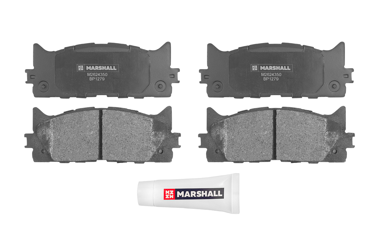 

Тормозные колодки MARSHALL Autoparts передние дисковые M2624350, M2624350