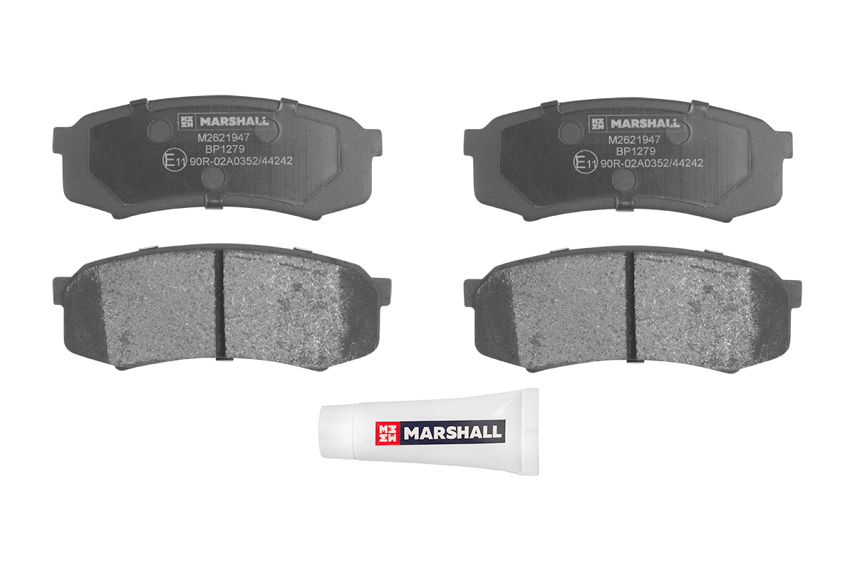 

Тормозные колодки MARSHALL Autoparts задние дисковые M2621947, M2621947