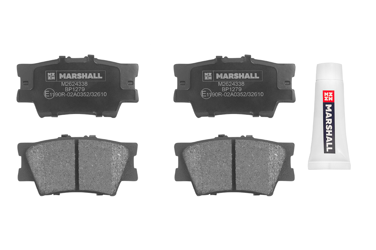 

Тормозные колодки MARSHALL Autoparts задние дисковые M2624338, M2624338