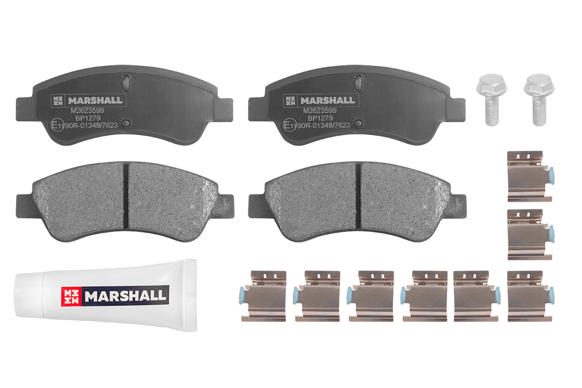 

Тормозные колодки MARSHALL Autoparts передние дисковые M2623599, M2623599