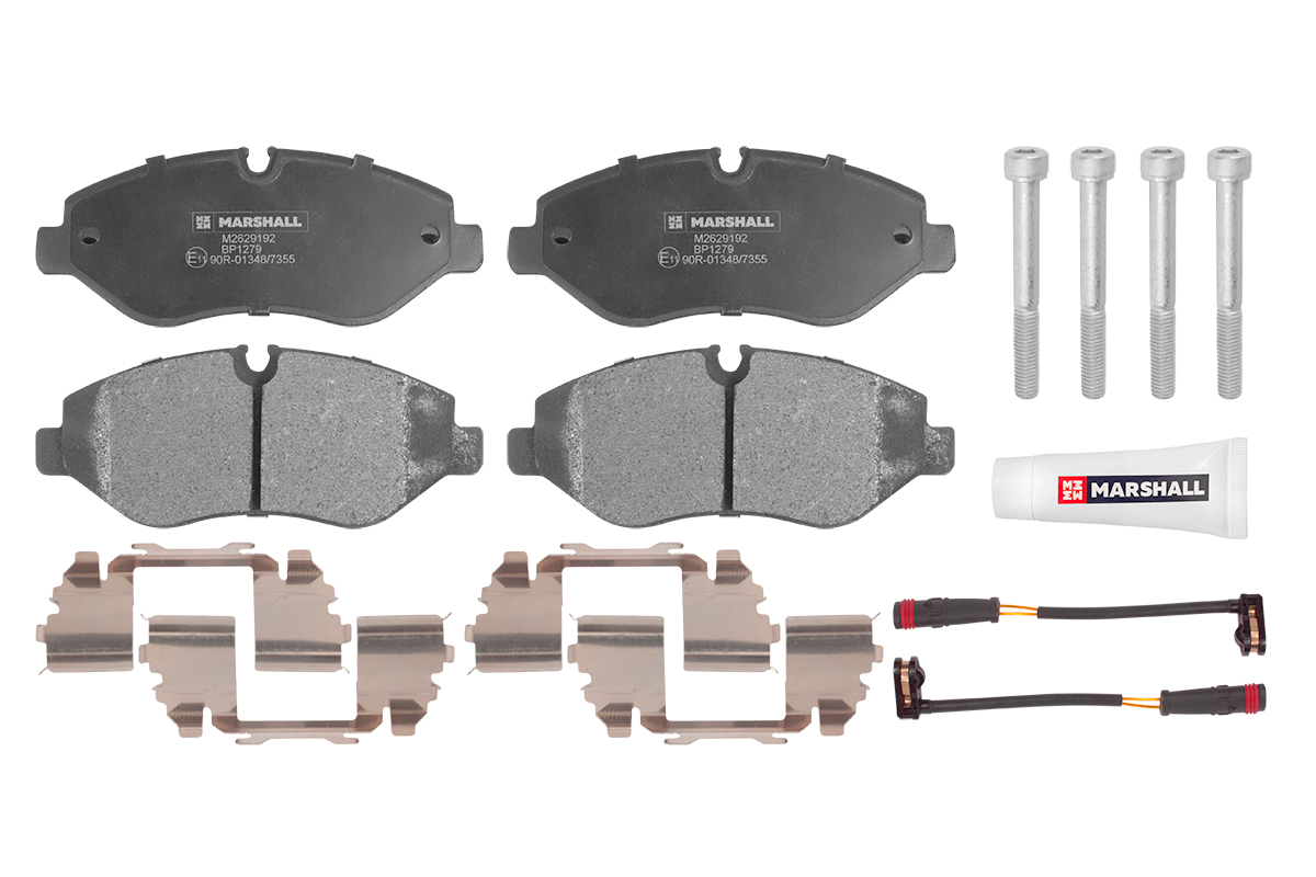 

Тормозные колодки MARSHALL Autoparts передние дисковые M2629192, M2629192