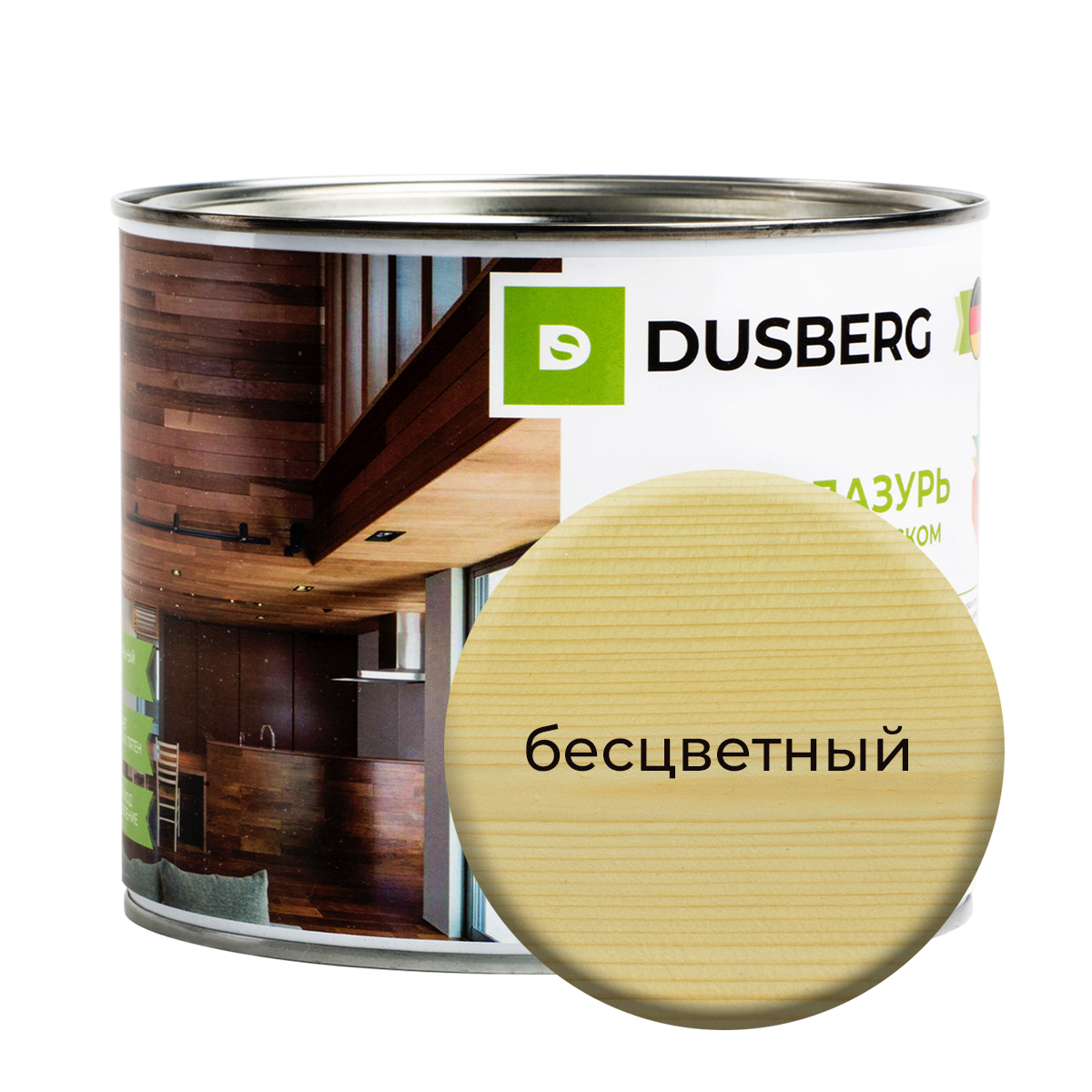

Аквалазурь Dusberg с пчелиным воском 2 л Бесцветный, Прозрачный, 3510