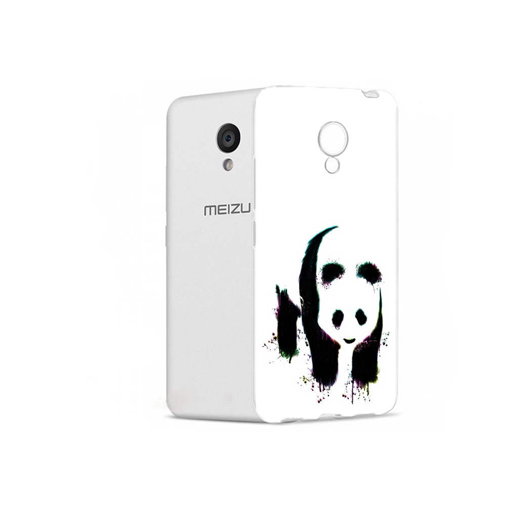 

Чехол MyPads Tocco для Meizu M5 панда в акварели (PT62224.82.532), Прозрачный, Tocco