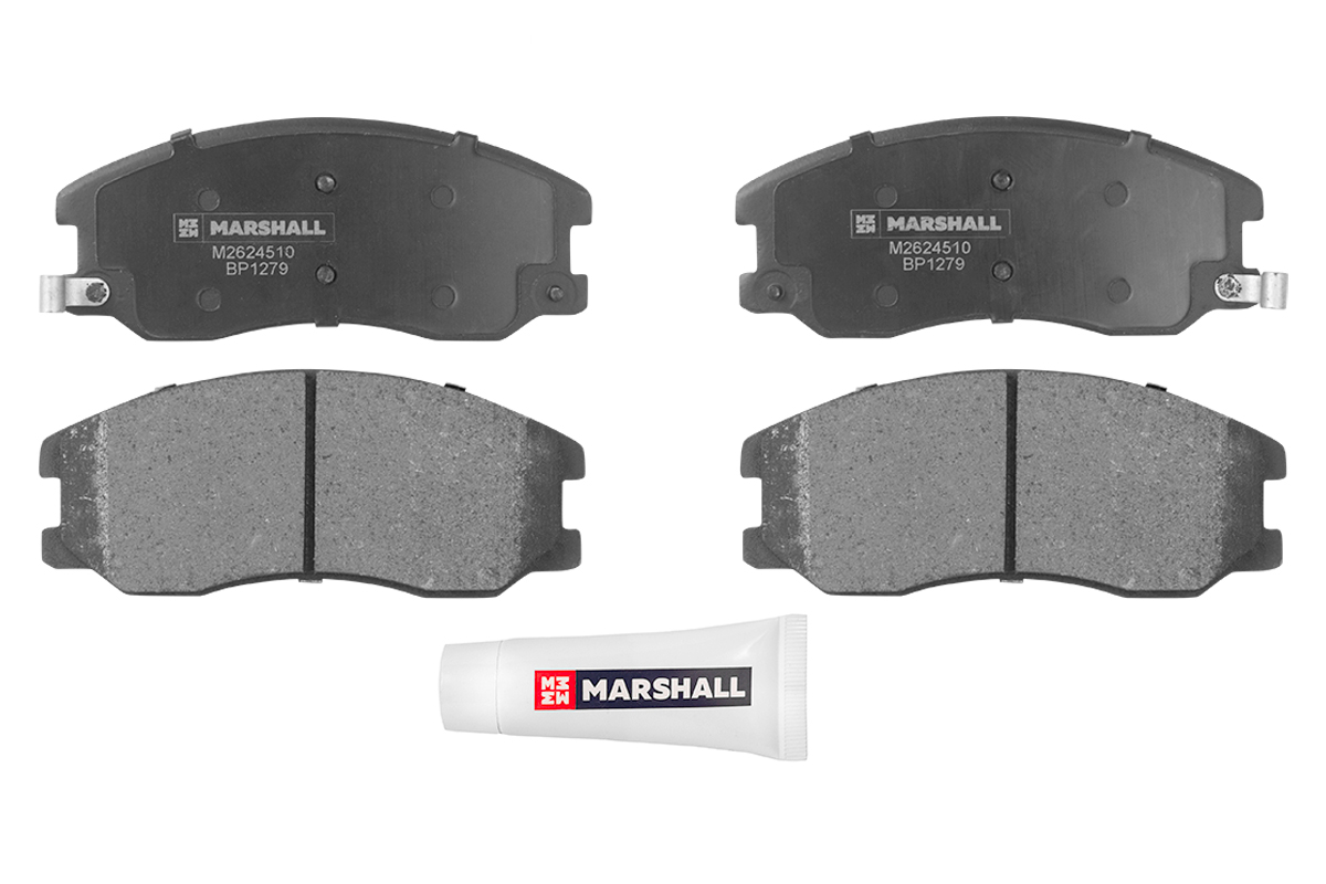 

Тормозные колодки MARSHALL Autoparts передние дисковые M2624510, M2624510
