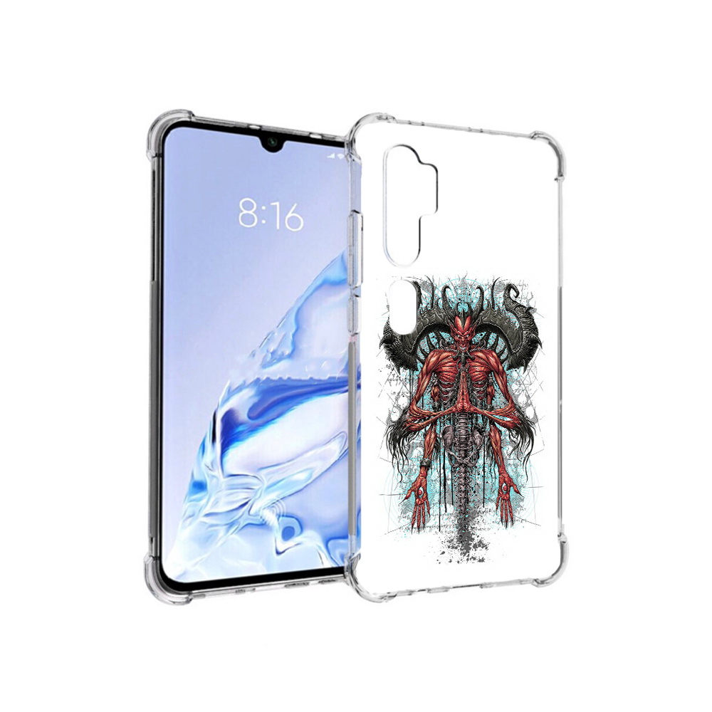 

Чехол MyPads Tocco для Xiaomi Mi Note 10 Pro дьявол (PT140314.290.340), Прозрачный, Tocco