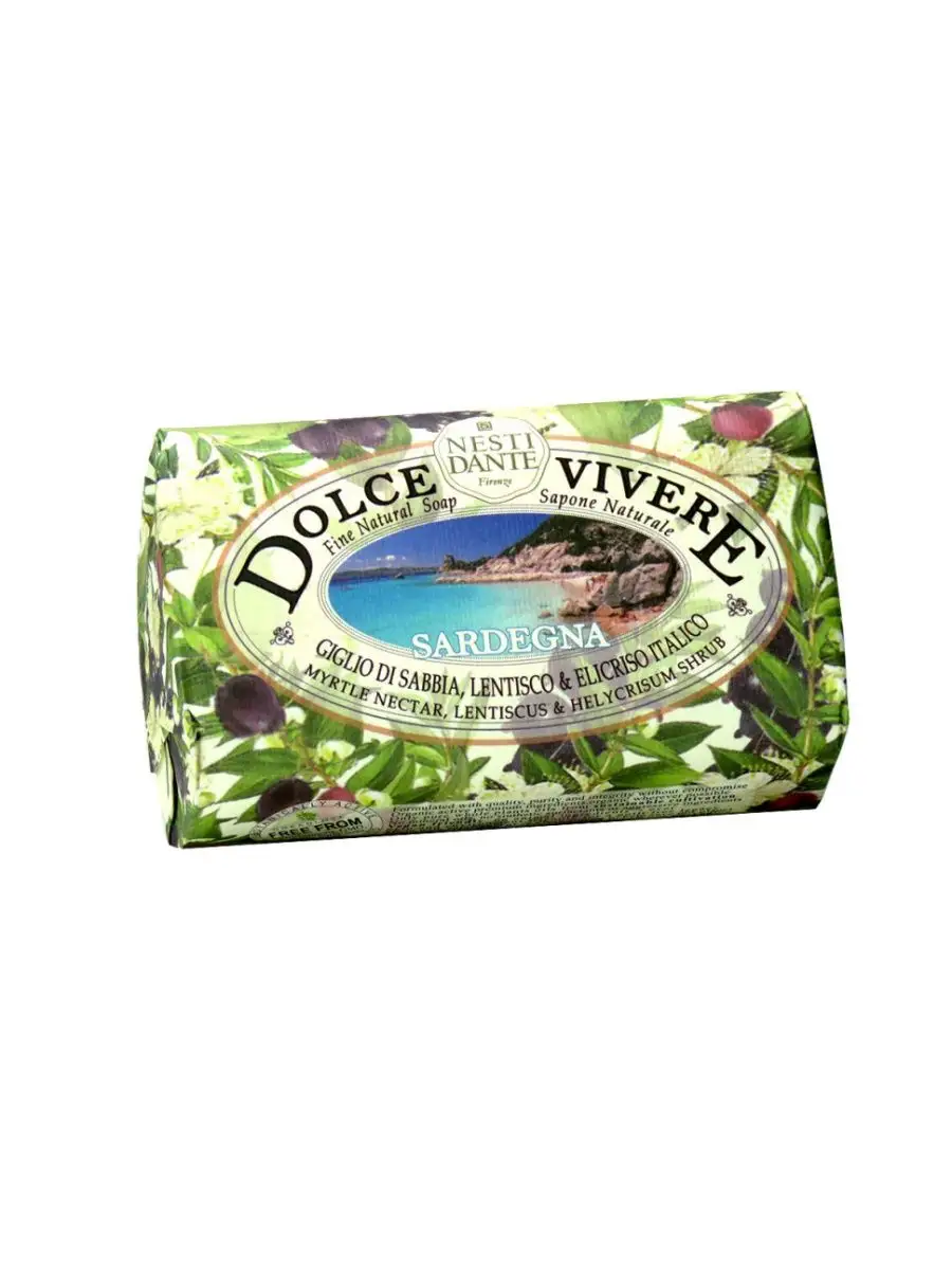 

Мыло Dolce Vivere Сардиния Nesti dante 150 г, _
