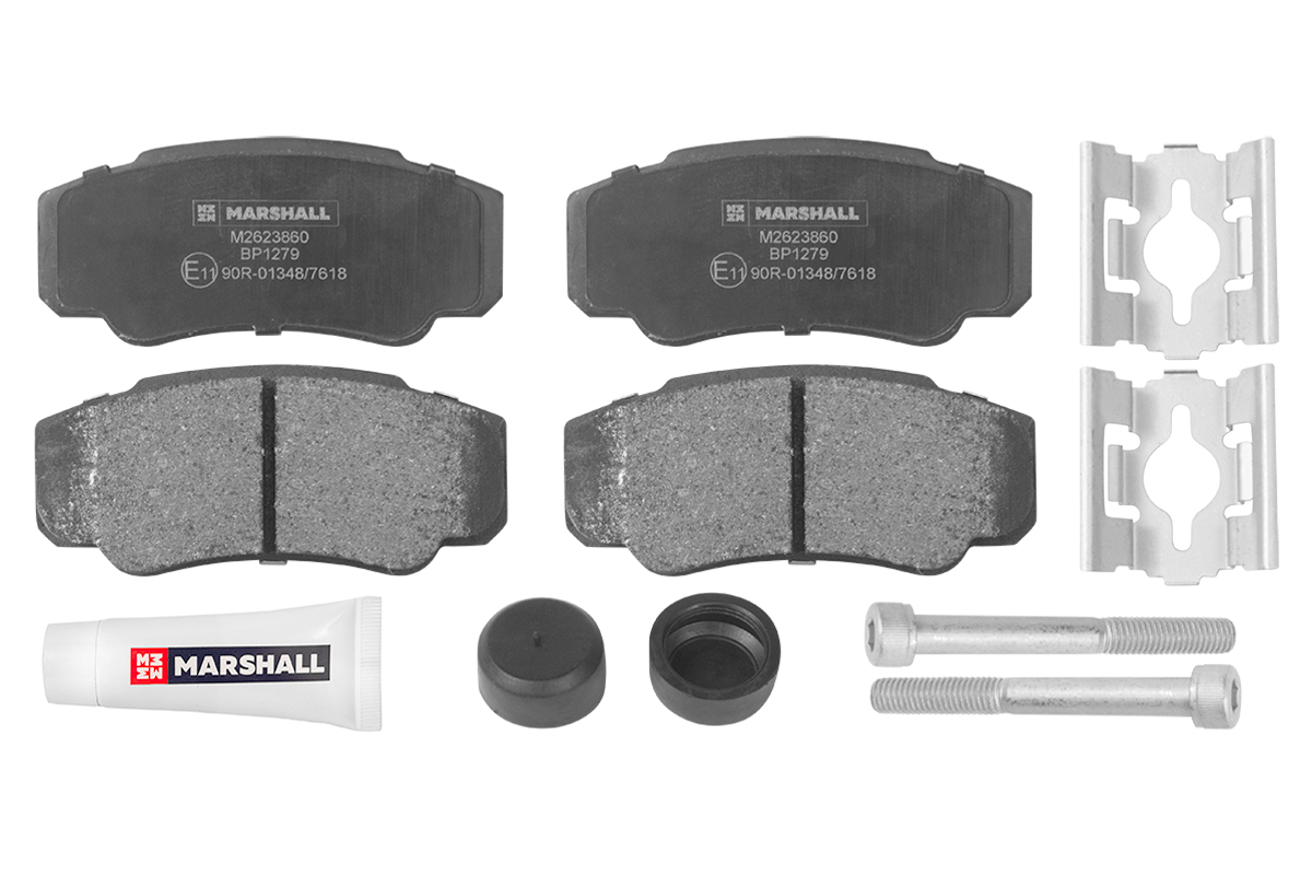 

Тормозные колодки MARSHALL Autoparts задние дисковые M2623860, M2623860
