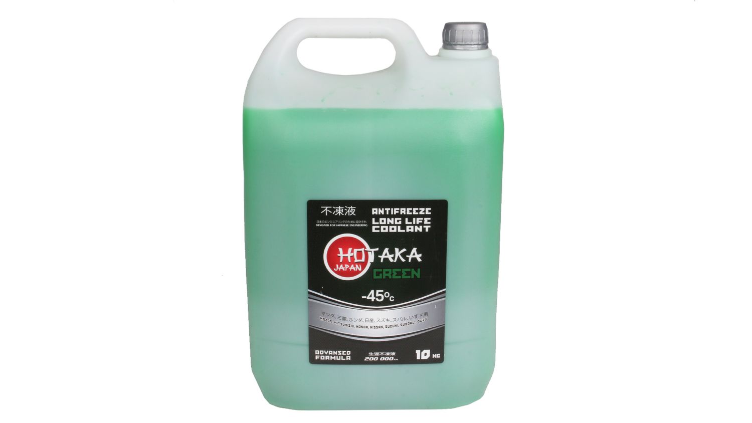 Антифриз HOTAKA Hotakagreen10кг green