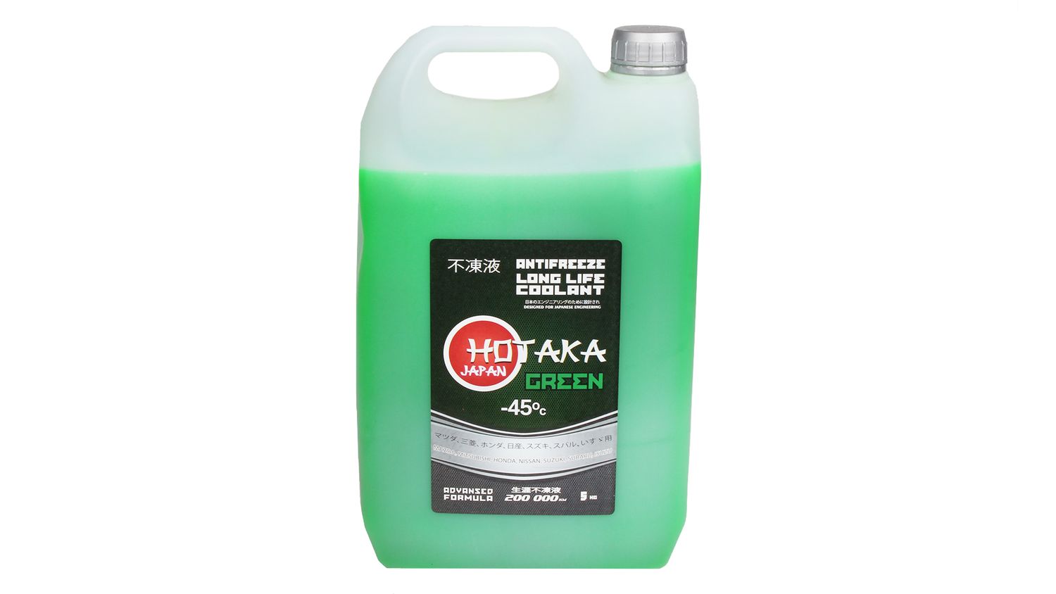 Антифриз Hotaka green 5кг