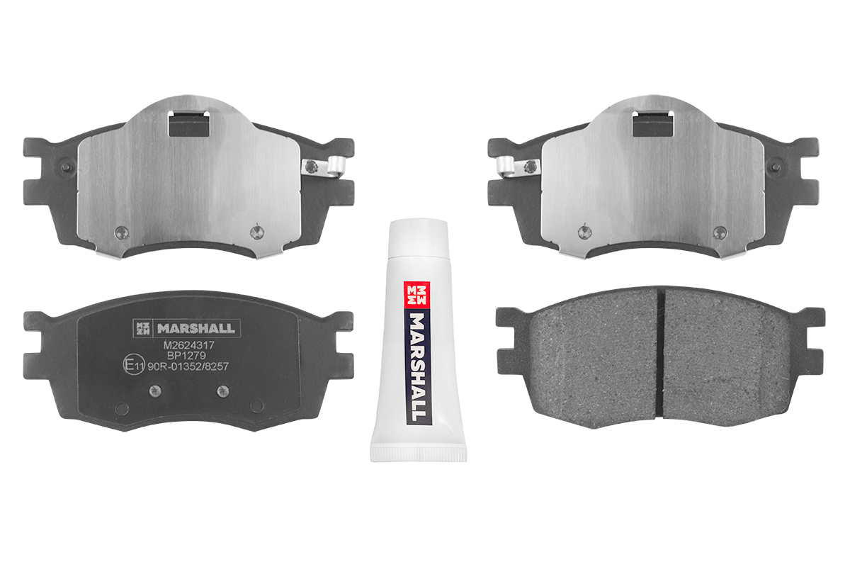 

Тормозные колодки MARSHALL Autoparts передние дисковые M2624317, M2624317